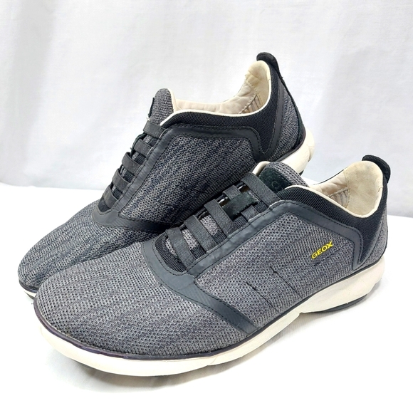 Geox Respira Nebula Low Top Sneakers Mens Sz‎ 10 Gray